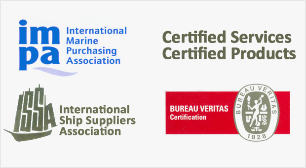 ISSA, IMPA, Bureau Veritas - Certificates